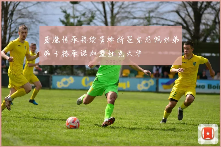 蓝魔传承再续黄蜂新星克尼佩尔弟弟卡格承诺加盟杜克大学